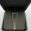 Messika Move Single-Stone Double-Layer Necklace