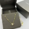 Messika Lucky Eye Pavé Necklace