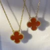 Van Cleef & Arpels Multi-Stone Clover Necklace