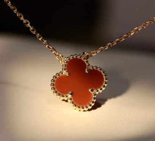 Van Cleef & Arpels Multi-Stone Clover Necklace