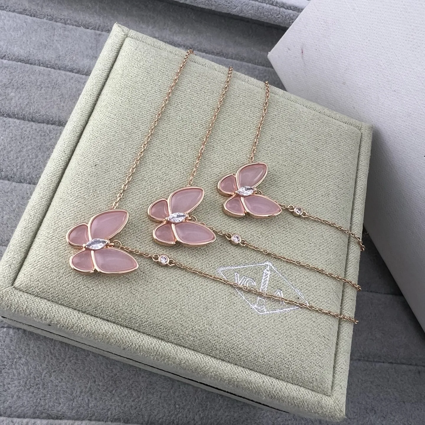 Van Cleef & Arpels Butterfly Pendant Necklace