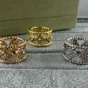 Van Cleef & Arpels Clover Openwork Ring