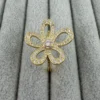 Van Cleef & Arpels Sunflower Pavé Ring