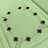 Van Cleef & Arpels Clover Ten-Motif Necklace