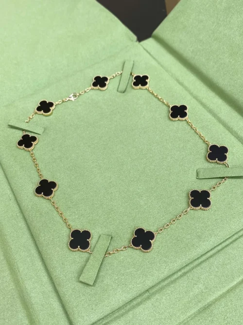 Van Cleef & Arpels Clover Ten-Motif Necklace