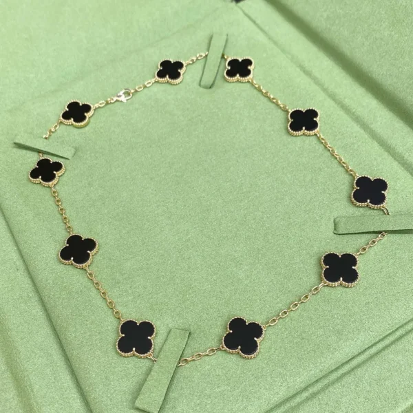 Van Cleef & Arpels Clover Ten-Motif Necklace