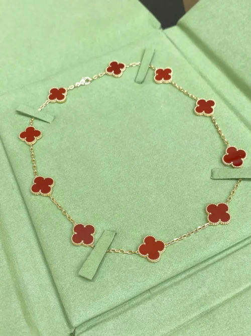 Van Cleef & Arpels Clover Ten-Motif Necklace