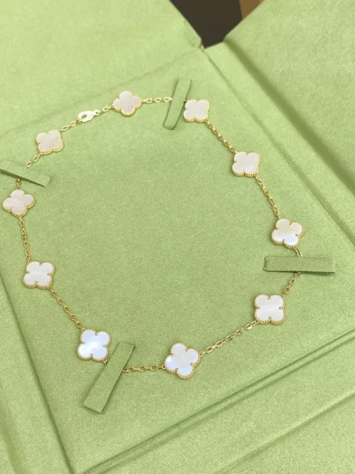 Van Cleef & Arpels Clover Ten-Motif Necklace