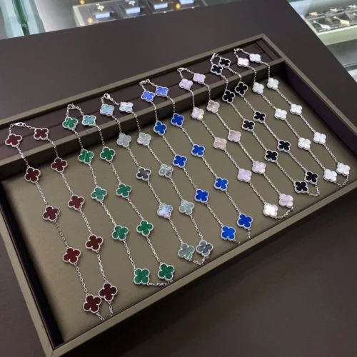 Van Cleef & Arpels Alhambra Clover Ten-Motif Necklace