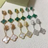 Van Cleef & Arpels Two-Clover Earrings