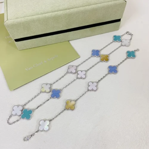 Van Cleef & Arpels Clover Ten-Motif Necklace