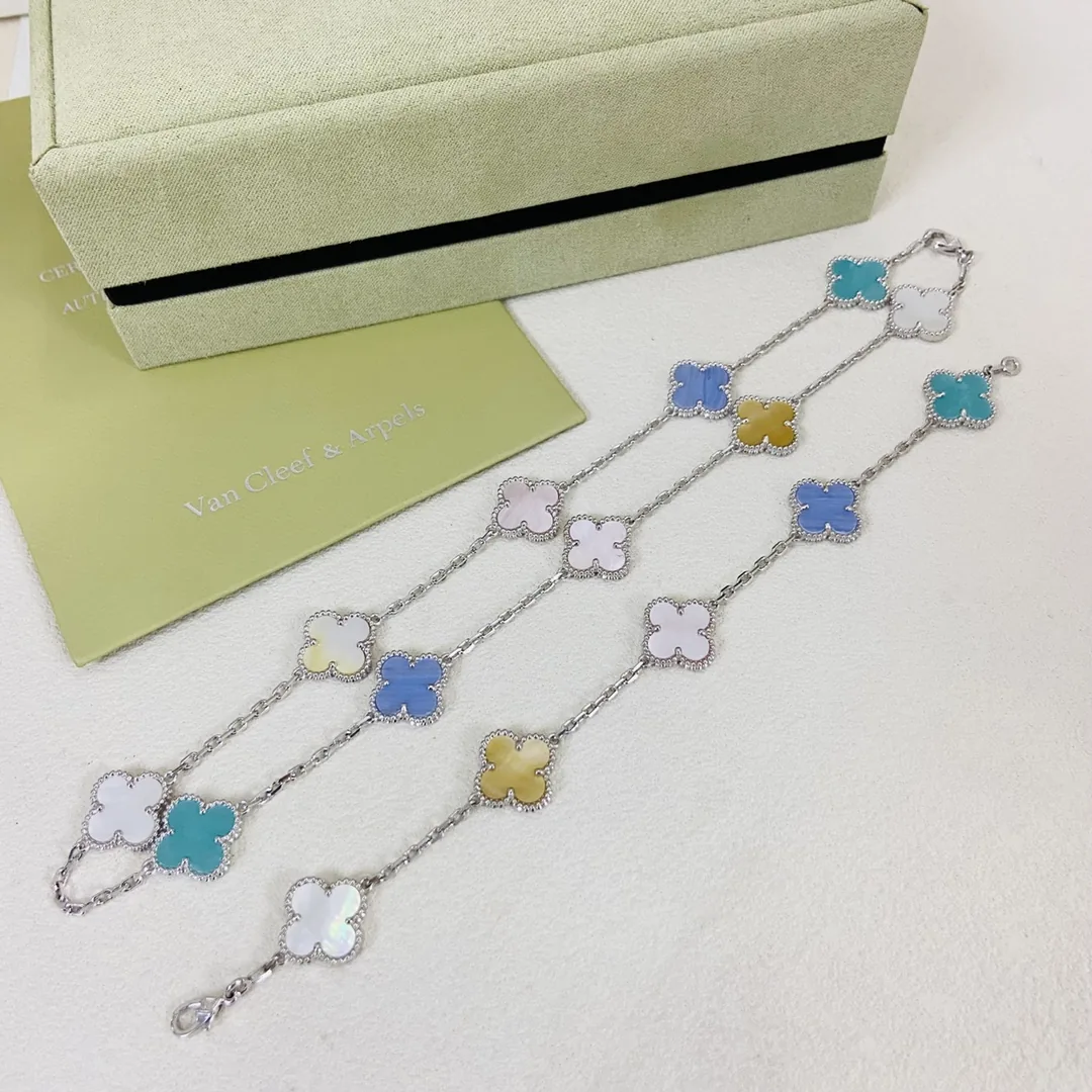 Van Cleef & Arpels Clover Ten-Motif Necklace