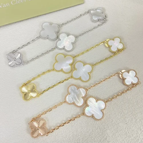 Van Cleef & Arpels Clover Four-Motif Bracelet