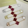 Van Cleef & Arpels Clover Four-Motif Bracelet
