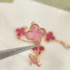 Van Cleef & Arpels Clover Five-Motif Bracelet