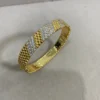 Van Cleef & Arpels Two-Tone Bangle Bracelet