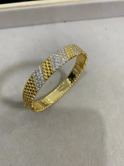 Van Cleef & Arpels Two-Tone Bangle Bracelet