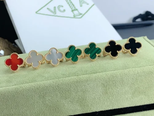 Van Cleef & Arpels Clover Stud Earrings