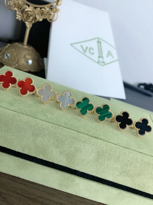 Van Cleef & Arpels Clover Stud Earrings