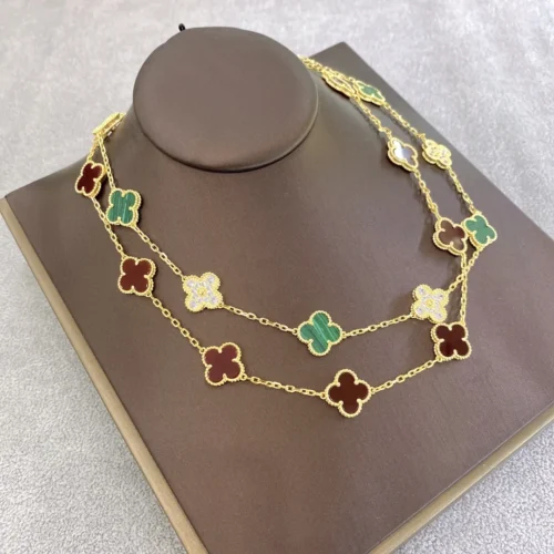Van Cleef & Arpels Clover Ten-Motif Necklace