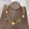 Van Cleef & Arpels Clover Ten-Motif Necklace