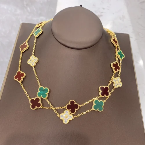 Van Cleef & Arpels Clover Ten-Motif Necklace