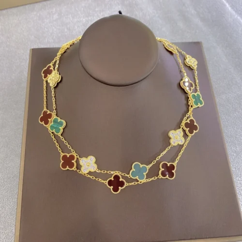 Van Cleef & Arpels Clover Ten-Motif Necklace