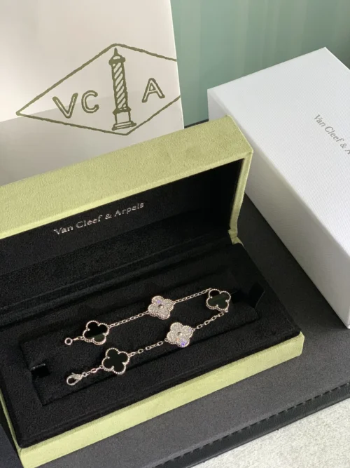 Van Cleef & Arpels Clover Five-Motif Bracelet
