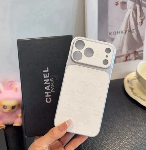 Chanel Leather-Look Full-Cover Phone Case with Precision Cutouts - Ref. PCCHANEL0007