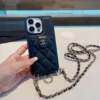 Chanel Crossbody Cardholder Phone Case with Ring Grip and Chain Strap - Ref. PCCHANEL0057