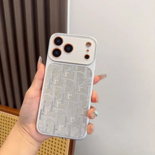 Dior Embossed Leather-Look Phone Case for iPhone - Ref. PCDIOR0013