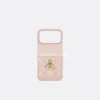 Dior Cannage-Pattern Phone Case with Metal Charm Detailing - Ref. PCDIOR0019