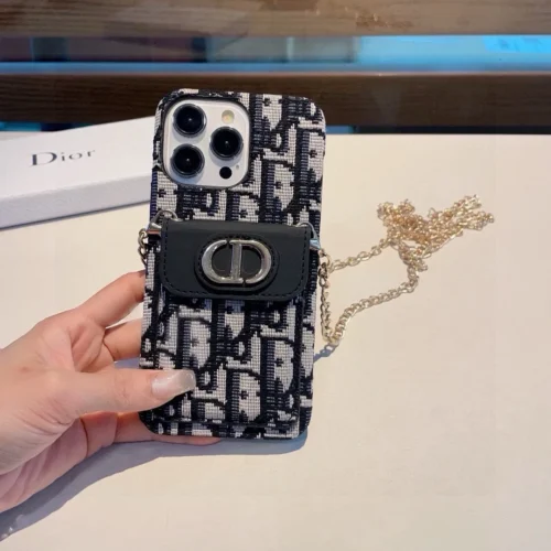 Dior Crossbody Cardholder Phone Case with Chain Strap - Ref. PCDIOR0041