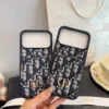 Dior Fabric Full-Cover Phone Case with Card Slot - Ref. PCDIOR0049