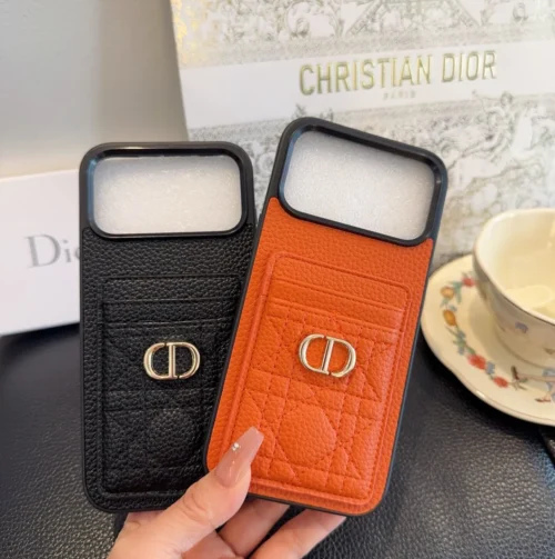 Dior Full-Cover Phone Case with Integrated Card Slot - Ref. PCDIOR0059