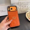 Dior Full-Cover Phone Case with Integrated Card Slot - Ref. PCDIOR0059
