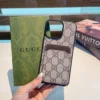 Gucci Monogram Full-Cover Phone Case with Integrated Card Slot - Ref. PCGUCCI0017