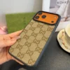 Gucci Monogram Denim Magnetic Phone Case with Fabric Lining and Separate Buttons - Ref. PCGUCCI0036