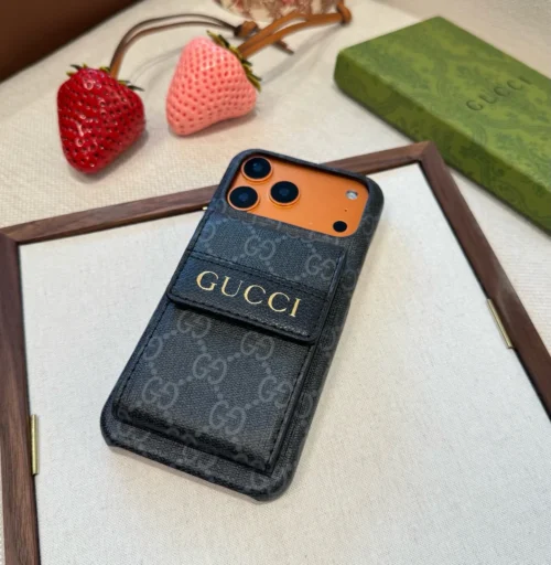 Gucci Monogram Phone Case with Accordion Card Wallet and Coin Purse - Ref. PCGUCCI0041