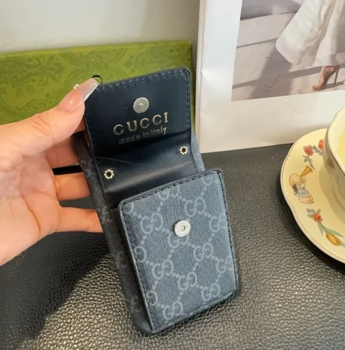 Gucci Monogram Phone Case with Accordion Card Wallet and Coin Purse - Ref. PCGUCCI0041