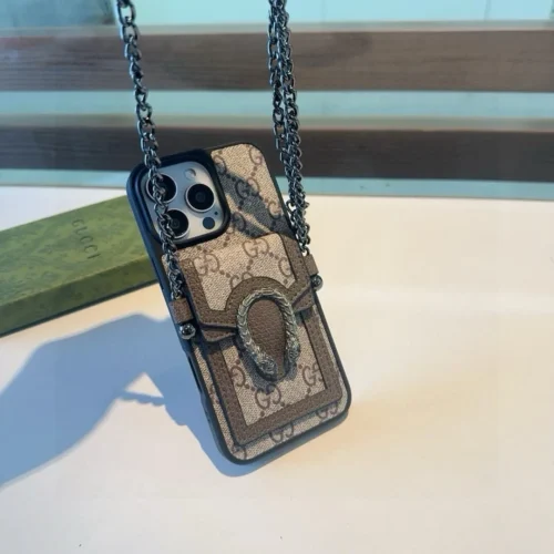 Gucci Dionysus Snakehead Cardholder Phone Case with Crossbody Strap - Ref. PCGUCCI0052