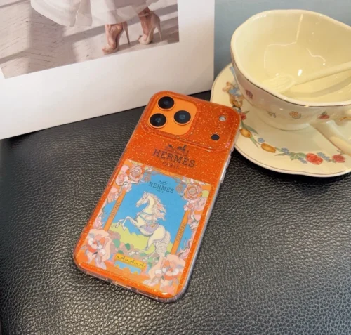 Hermes Cosmic Orange Phone Case - Prosperity Design - Ref. PCHERMES0002
