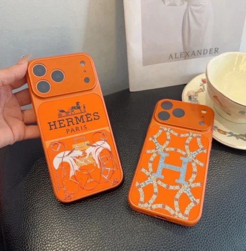 Hermes Cosmic Orange Phone Case - Prosperity Design - Ref. PCHERMES0003