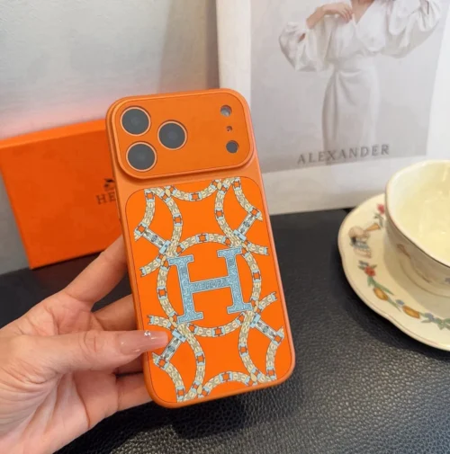 Hermes Cosmic Orange Phone Case - Prosperity Design - Ref. PCHERMES0004