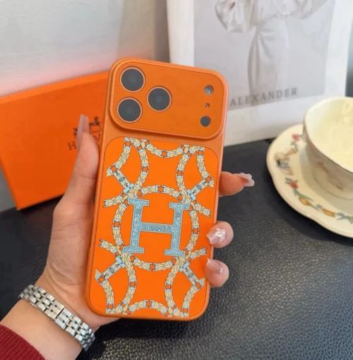 Hermes Cosmic Orange Phone Case - Prosperity Design - Ref. PCHERMES0004