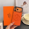 Hermes Cosmic Orange Series Phone Case for iPhone - Ref. PCHERMES0039