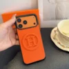 Hermes Cosmic Orange Series Phone Case for iPhone - Ref. PCHERMES0039