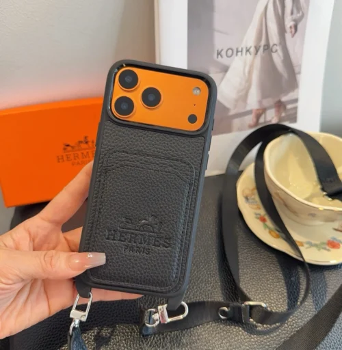 Hermes Crossbody Cardholder Phone Case with Adjustable Shoulder Strap - Ref. PCHERMES0066