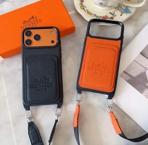 Hermes Crossbody Cardholder Phone Case with Adjustable Shoulder Strap - Ref. PCHERMES0067