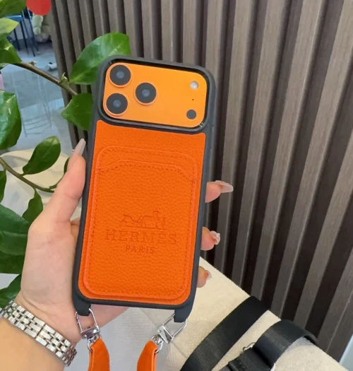 Hermes Crossbody Cardholder Phone Case with Adjustable Shoulder Strap - Ref. PCHERMES0067